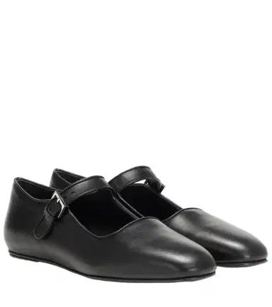 The Row Ava leather ballet flats | Thumbnail 1 The Row Ava leather ballet flats | Thumbnail 1