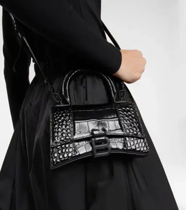 Balenciaga Hourglass XS leather crossbody bag | Thumbnail 4 Balenciaga Hourglass XS leather crossbody bag | Thumbnail 4