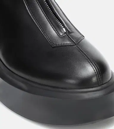 The Row Zipped 1 leather ankle boots | Thumbnail 3 The Row Zipped 1 leather ankle boots | Thumbnail 3