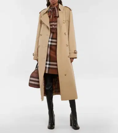 Burberry Cotton trench coat | Thumbnail 4 Burberry Cotton trench coat | Thumbnail 4