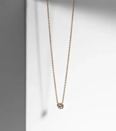 Sophie Bille Brahe Diamante Simple 18kt gold and diamond necklace | Thumbnail 4 Sophie Bille Brahe Diamante Simple 18kt gold and diamond necklace | Thumbnail 4