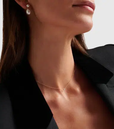 Sophie Bille Brahe Diamante Simple 18kt gold and diamond necklace | Thumbnail 5 Sophie Bille Brahe Diamante Simple 18kt gold and diamond necklace | Thumbnail 5