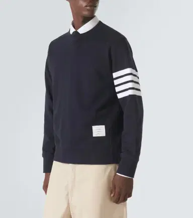 Thom Browne 4-Bar cotton classic sweatshirt | Thumbnail 4 Thom Browne 4-Bar cotton classic sweatshirt | Thumbnail 4