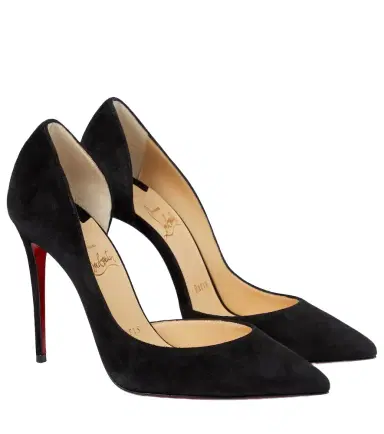 Christian Louboutin Iriza 100 suede pumps | Thumbnail 1 Christian Louboutin Iriza 100 suede pumps | Thumbnail 1