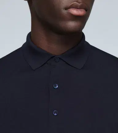 Loro Piana Ml long-sleeved wool polo shirt | Thumbnail 3 Loro Piana Ml long-sleeved wool polo shirt | Thumbnail 3