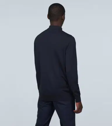 Loro Piana Ml long-sleeved wool polo shirt | Thumbnail 4 Loro Piana Ml long-sleeved wool polo shirt | Thumbnail 4