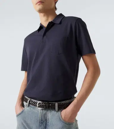 Sunspel Riviera cotton polo shirt | Thumbnail 4 Sunspel Riviera cotton polo shirt | Thumbnail 4