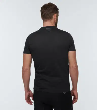Prada Cotton jersey T-shirt three-pack | Thumbnail 4 Prada Cotton jersey T-shirt three-pack | Thumbnail 4