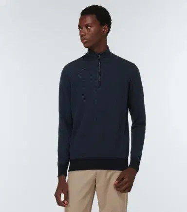 Loro Piana Mezzocollo Roadster cashmere sweater | Thumbnail 3 Loro Piana Mezzocollo Roadster cashmere sweater | Thumbnail 3