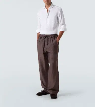 Frescobol Carioca Antonio long-sleeved linen shirt | Thumbnail 2 Frescobol Carioca Antonio long-sleeved linen shirt | Thumbnail 2