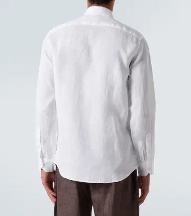 Frescobol Carioca Antonio long-sleeved linen shirt | Thumbnail 4 Frescobol Carioca Antonio long-sleeved linen shirt | Thumbnail 4