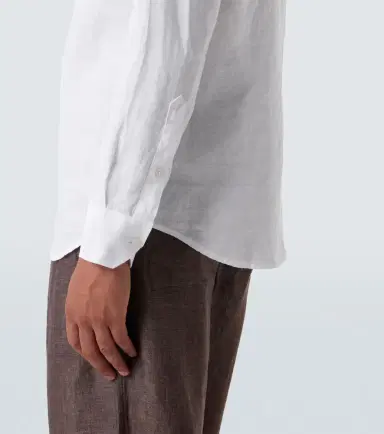Frescobol Carioca Antonio long-sleeved linen shirt | Thumbnail 6 Frescobol Carioca Antonio long-sleeved linen shirt | Thumbnail 6