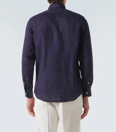 Frescobol Carioca Long-sleeved linen shirt | Thumbnail 3 Frescobol Carioca Long-sleeved linen shirt | Thumbnail 3