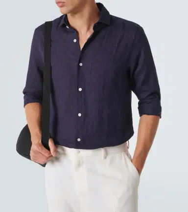 Frescobol Carioca Long-sleeved linen shirt | Thumbnail 5 Frescobol Carioca Long-sleeved linen shirt | Thumbnail 5
