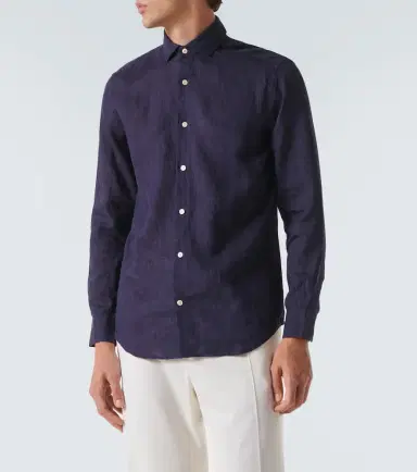 Frescobol Carioca Long-sleeved linen shirt | Thumbnail 6 Frescobol Carioca Long-sleeved linen shirt | Thumbnail 6