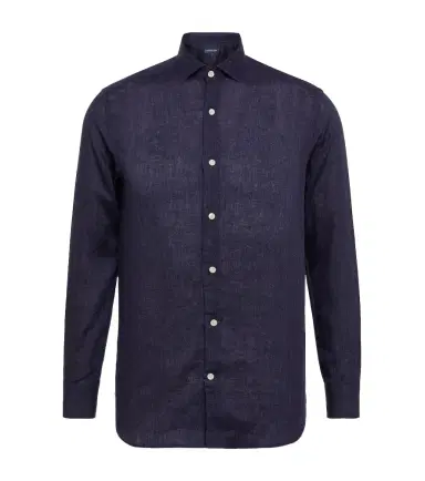 Frescobol Carioca Long-sleeved linen shirt | Thumbnail 1 Frescobol Carioca Long-sleeved linen shirt | Thumbnail 1
