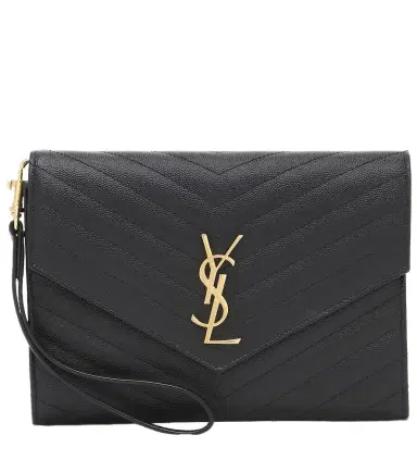 Saint Laurent Cassandre matelassé leather clutch | Thumbnail 1 Saint Laurent Cassandre matelassé leather clutch | Thumbnail 1