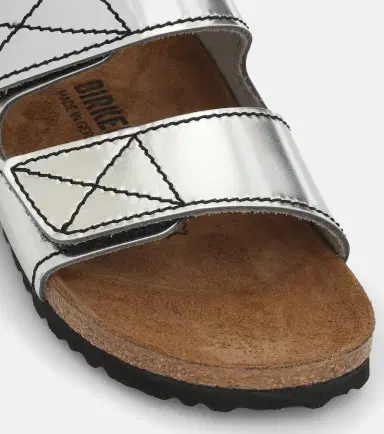 Proenza Schouler x Birkenstock metallic leather slides | Thumbnail 2 Proenza Schouler x Birkenstock metallic leather slides | Thumbnail 2