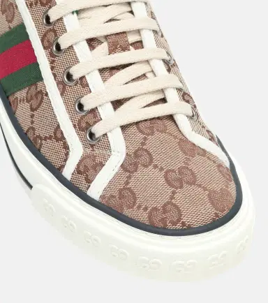 Gucci Tennis 1977 canvas sneakers | Thumbnail 2 Gucci Tennis 1977 canvas sneakers | Thumbnail 2