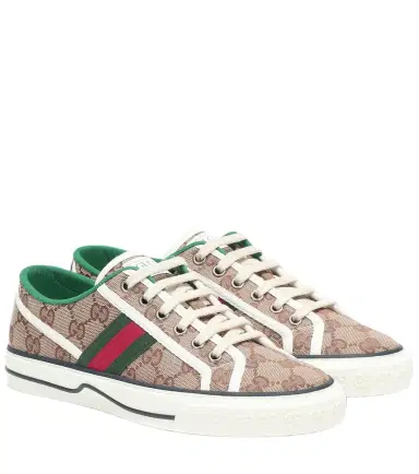 Gucci Tennis 1977 canvas sneakers | Thumbnail 1 Gucci Tennis 1977 canvas sneakers | Thumbnail 1