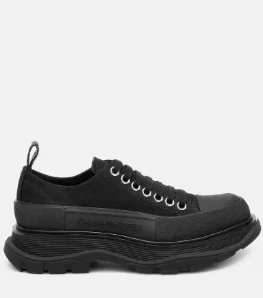 Alexander McQueen Tread Slick leather sneakers | Thumbnail 5 Alexander McQueen Tread Slick leather sneakers | Thumbnail 5