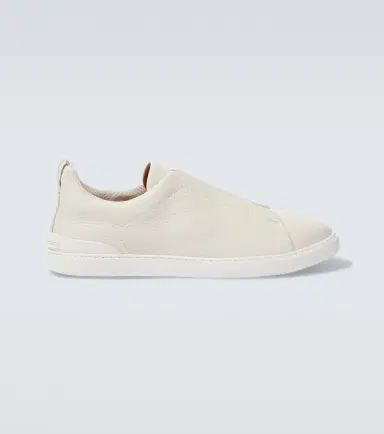 Zegna Triple Stitch leather sneakers | Thumbnail 3 Zegna Triple Stitch leather sneakers | Thumbnail 3