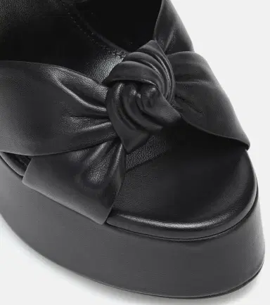 Saint Laurent Bianca 125 leather platform sandals | Thumbnail 4 Saint Laurent Bianca 125 leather platform sandals | Thumbnail 4