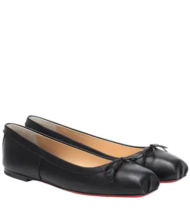 Christian Louboutin Mamadrague leather ballet flats | Thumbnail 1 Christian Louboutin Mamadrague leather ballet flats | Thumbnail 1
