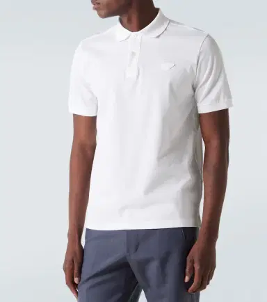 Prada Cotton piqué polo shirt | Thumbnail 5 Prada Cotton piqué polo shirt | Thumbnail 5