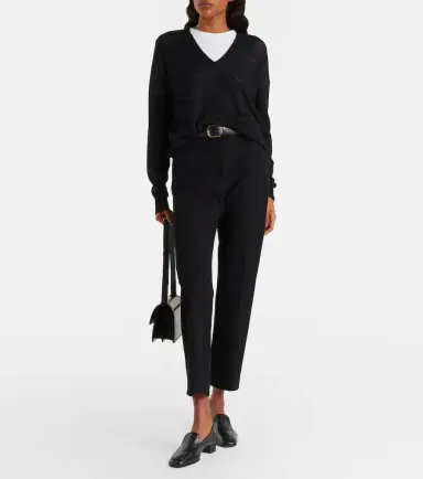 Joseph Coleman high-rise gabardine pants | Thumbnail 2 Joseph Coleman high-rise gabardine pants | Thumbnail 2