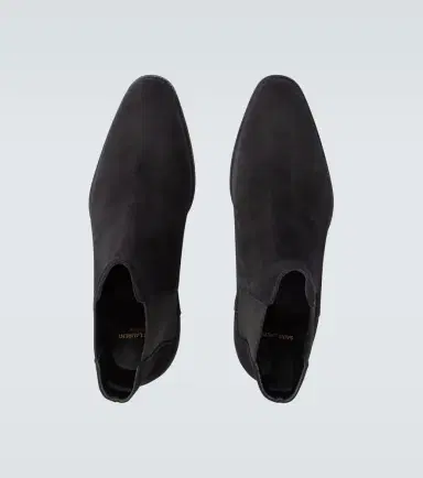 Saint Laurent Wyatt suede Chelsea boots | Thumbnail 6 Saint Laurent Wyatt suede Chelsea boots | Thumbnail 6