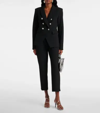Veronica Beard Renzo high-rise slim cropped pants | Thumbnail 2 Veronica Beard Renzo high-rise slim cropped pants | Thumbnail 2