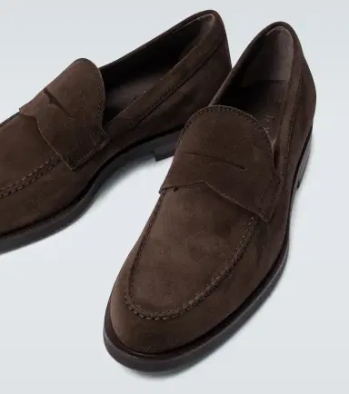 Tod's Suede penny loafers | Thumbnail 5 Tod's Suede penny loafers | Thumbnail 5