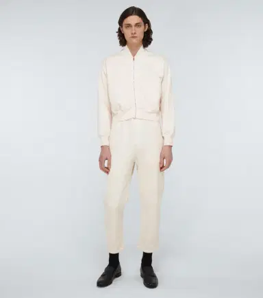 Prada Garment-dyed cotton sweatpants | Thumbnail 4 Prada Garment-dyed cotton sweatpants | Thumbnail 4