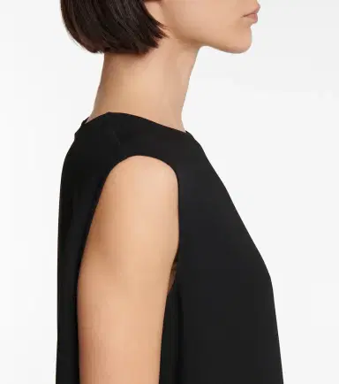 The Row Mirna crêpe midi dress | Thumbnail 4 The Row Mirna crêpe midi dress | Thumbnail 4