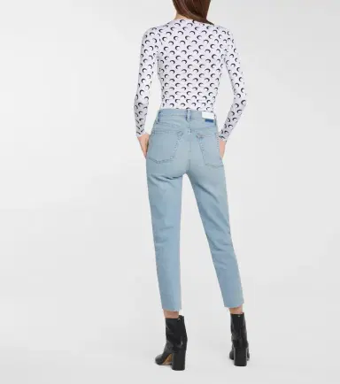 Re/Done 90s high-rise slim jeans | Thumbnail 4 Re/Done 90s high-rise slim jeans | Thumbnail 4