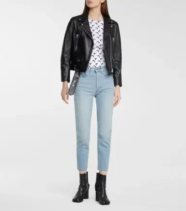 Re/Done 90s high-rise slim jeans | Thumbnail 5 Re/Done 90s high-rise slim jeans | Thumbnail 5