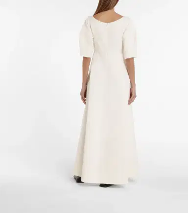 Toteme Linen and cotton-blend midi dress | Thumbnail 5 Toteme Linen and cotton-blend midi dress | Thumbnail 5
