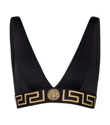 Versace Logo bikini top | Thumbnail 1 Versace Logo bikini top | Thumbnail 1