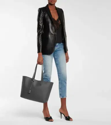 Saint Laurent Shopping E/W leather tote | Thumbnail 4 Saint Laurent Shopping E/W leather tote | Thumbnail 4