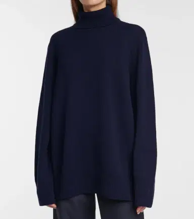 The Row Milina turtleneck wool and cashmere sweater | Thumbnail 4 The Row Milina turtleneck wool and cashmere sweater | Thumbnail 4