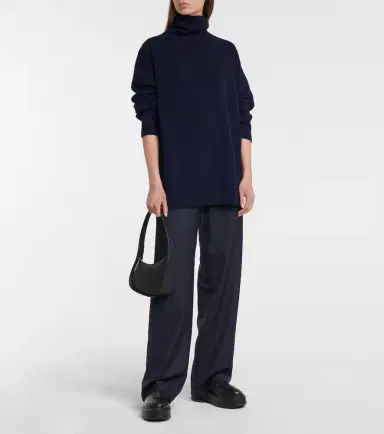 The Row Milina turtleneck wool and cashmere sweater | Thumbnail 5 The Row Milina turtleneck wool and cashmere sweater | Thumbnail 5
