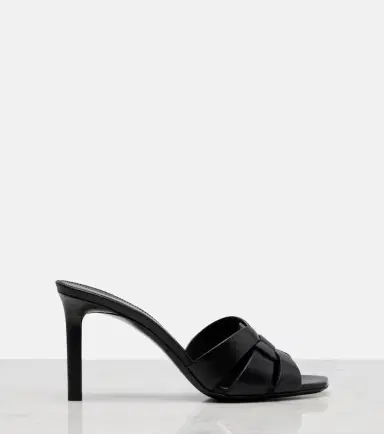 Saint Laurent Tribute 85 leather sandals | Thumbnail 3 Saint Laurent Tribute 85 leather sandals | Thumbnail 3