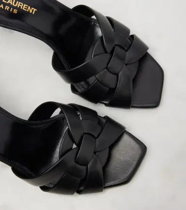 Saint Laurent Tribute 85 leather sandals | Thumbnail 4 Saint Laurent Tribute 85 leather sandals | Thumbnail 4