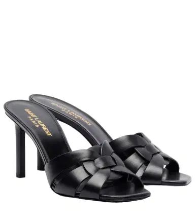 Saint Laurent Tribute 85 leather sandals | Thumbnail 1 Saint Laurent Tribute 85 leather sandals | Thumbnail 1