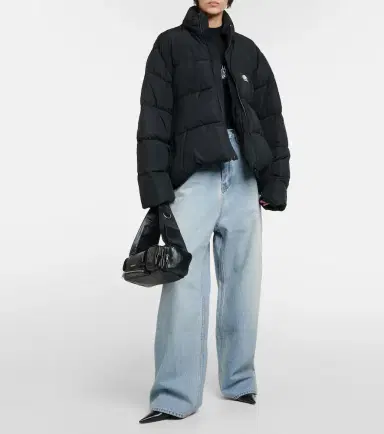 Balenciaga C-SHAPE puffer micro-faille jacket | Thumbnail 3 Balenciaga C-SHAPE puffer micro-faille jacket | Thumbnail 3
