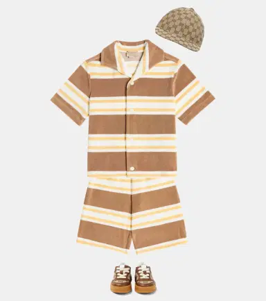 Gucci Kids GG Supreme canvas cap | Thumbnail 4 Gucci Kids GG Supreme canvas cap | Thumbnail 4
