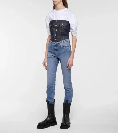 AG Jeans Mari high-rise slim jeans | Thumbnail 2 AG Jeans Mari high-rise slim jeans | Thumbnail 2