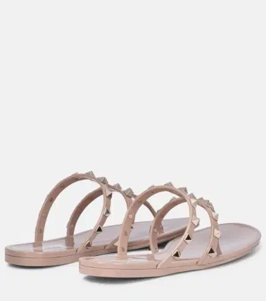 Valentino Garavani Rockstud PVC thong sandals | Thumbnail 2 Valentino Garavani Rockstud PVC thong sandals | Thumbnail 2