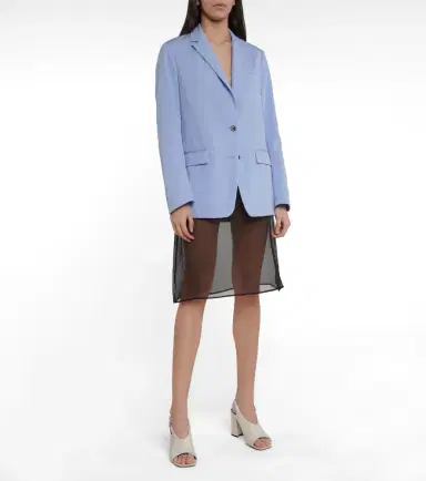 Dries Van Noten Cotton poplin blazer | Thumbnail 2 Dries Van Noten Cotton poplin blazer | Thumbnail 2